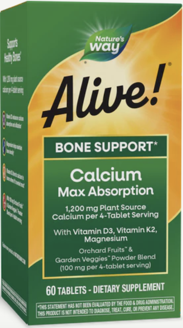 Image of Alive! Calcium Bone Support