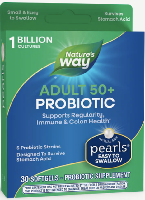 Image of Probiotic Pearls Adult 50+ Probiotic 1 Billion