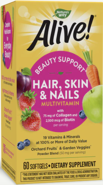 Image of Alive! Hair, Skin & Nails Multivitamin