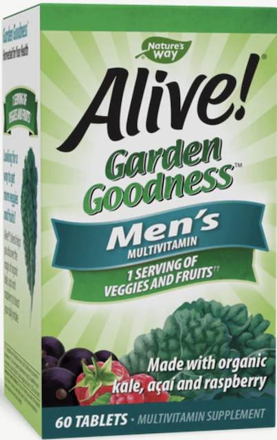 Image of Alive! MultiVitamin Garden Goodness Men's