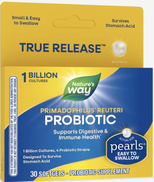 Image of Probiotic Pearls Primadophilus Reuteri 1 Billion