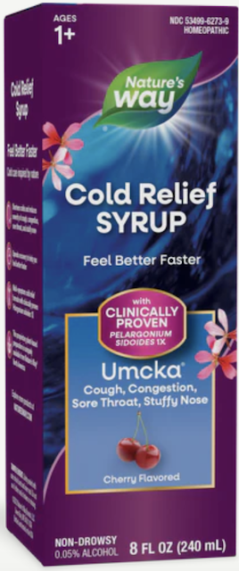 Image of Umcka Cold Relief Syrup Cherry