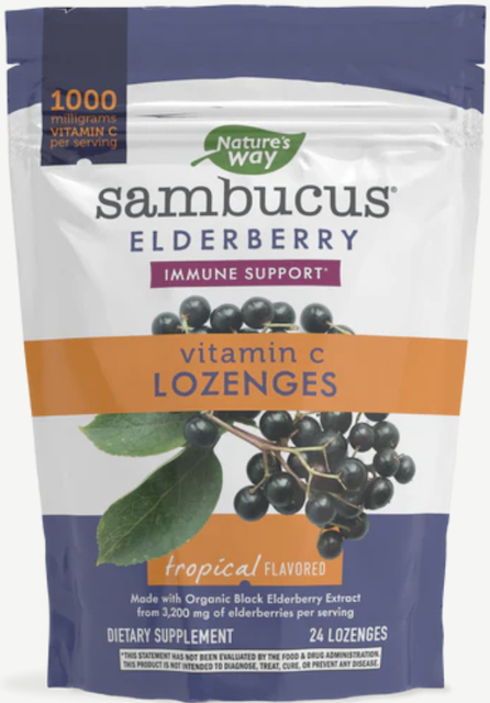 Image of Sambucus Vitamin C Lozenges Tropical