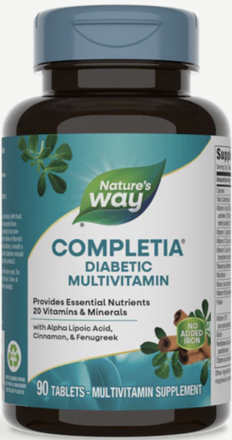 Image of Completia Diabetic MultiVitamin (Iron Free)