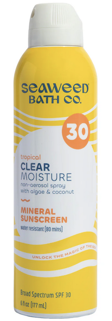 Image of Sunscreen Clear Moisture Mineral Spray SPF 30 Tropical