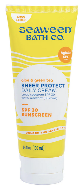 Image of Sunscreen Sheer Protect Daily Cream SPF 30 Olive & Green Tea