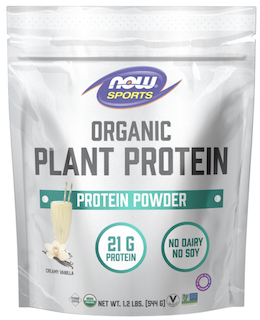 Image of Plant Protein Powder Organic Creamy Vanilla