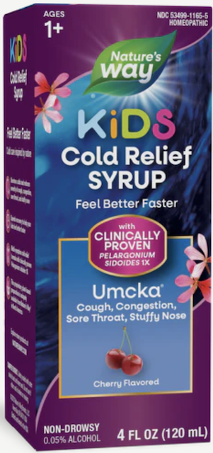 Image of Umcka Cold Care Kids Syrup Cherry