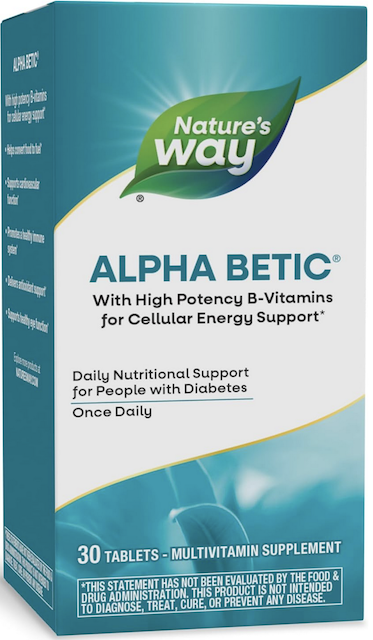 Image of alpha betic Multivitamin (Once Daily - Diabetic Support)