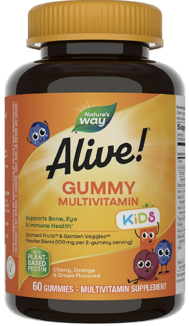 Image of Alive! Kids Multivitamin Gummy Orange & Grape