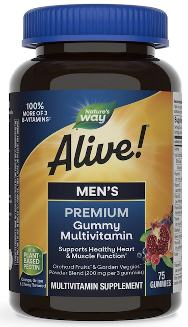 Image of Alive! Multivitamin Gummy Premium Men's