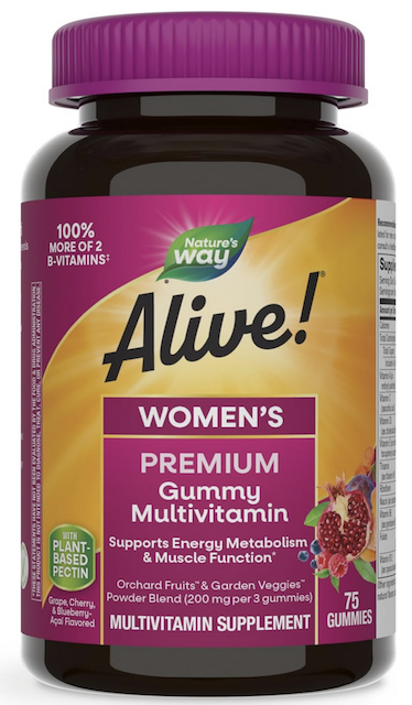 Image of Alive! Multivitamin Gummy Premium Women's