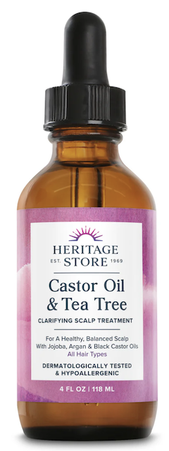 Image of Castor Oil & Tea Tree Liquid (Clairfying Scalp Treatment)