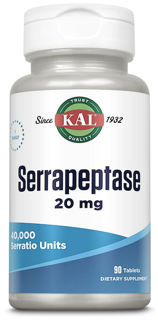 Image of Serrapeptase 20 mg (40,000 SU)