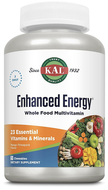 Image of Enhanced Energy Whole Food Vitamin Chewable Tropical