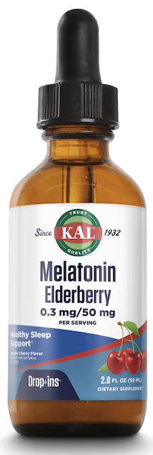 Image of Melatonin Elderberry 0.3/50 mg DropIns Cherry