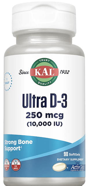 Image of Vitamin D3 Ultra 250 mcg (10,000 IU) ActivGels