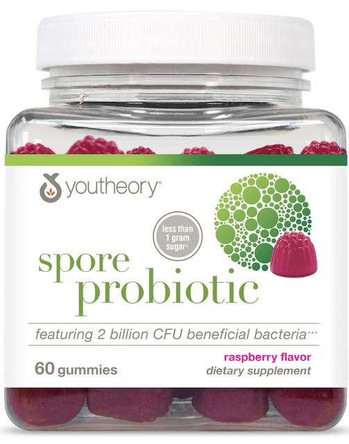 Image of Spore Probiotic 2 Billion Gummies Raspberry