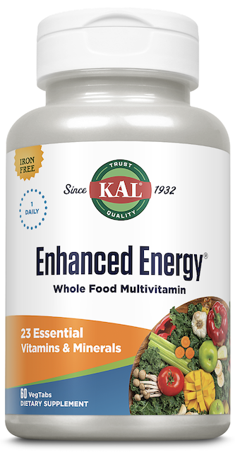 Image of Enhanced Energy Whole Food Multivitamin ONE DAILY Iron Free