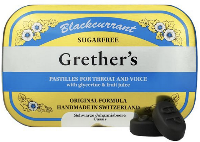 Image of Grether's Pastilles Sugar Free Blackcurrant