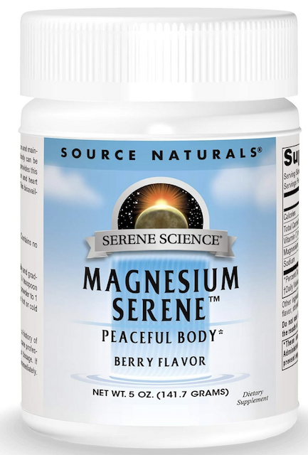 Image of Magnesium Serene Peaceful Body Powder Berry