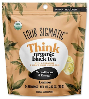 Image of THINK Black Tea with L-Theanine & Lion's Mane Organic