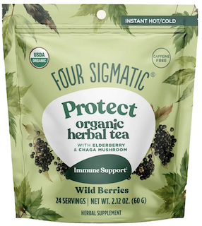 Image of PROTECT Herbal Tea with Elderberry & Chaga Organic