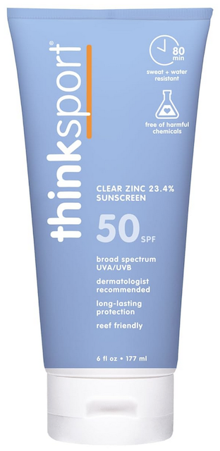 Image of ThinkSport Clear Zinc Sunscreen SPF 50