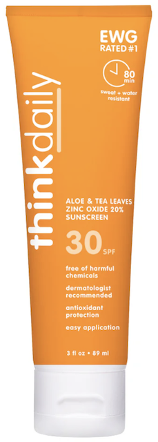 Image of ThinkDaily Aloe & Tea Leaves Sunscreen SPF 30