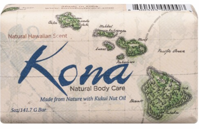 Image of Kona Kukui Nut Oil Soap Bar