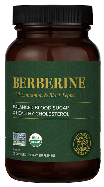 Image of Berberine 600 mg (with Cinnamon & Black Pepper)