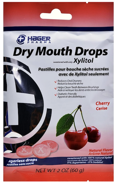 Image of Xylitol Dry Mouth Drops Cherry