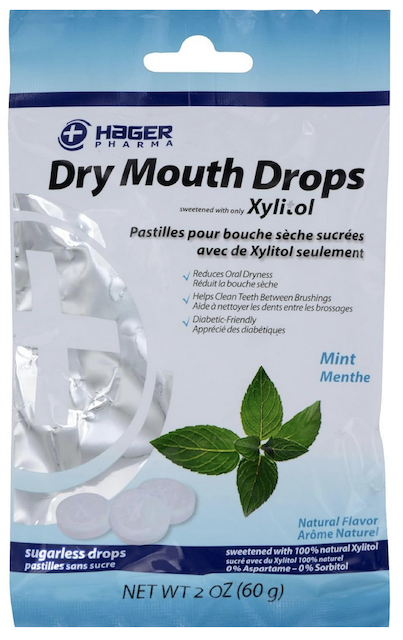 Image of Xylitol Dry Mouth Drops Mint