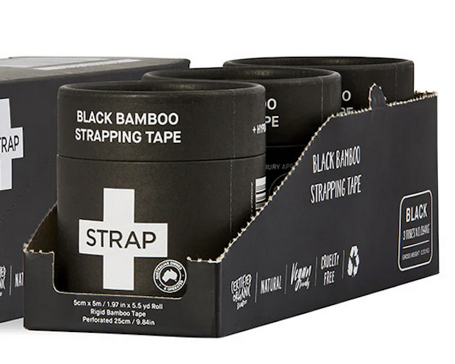 Image of STRAP Black Bamboo Body Tape