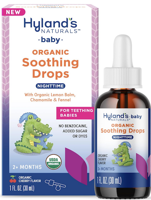 Image of Baby Soothing Drops Organic (Teething) Nighttime