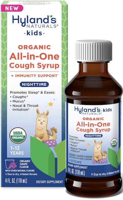 Image of Kids All-in-One Cough Syrup Organic Nighttime