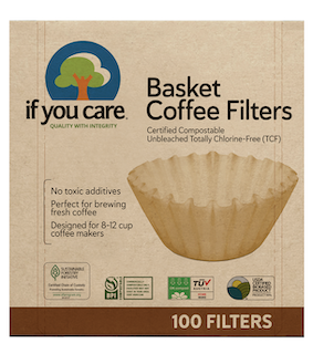 Image of Coffee Filter Brown Basket