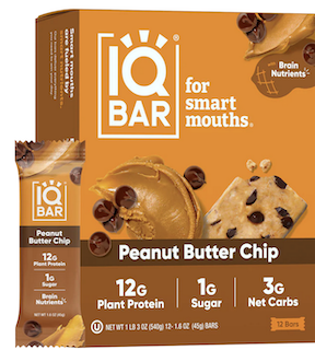 Image of IQ Bar Peanut Butter Chip