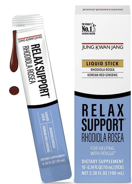 Image of Relax Support (Rhodiola Rosea And Korean Red Ginseng) Stick