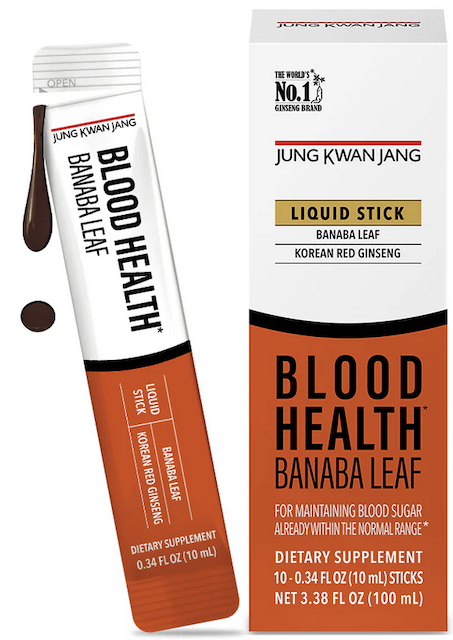 Image of Blood Health Banaba Leaf and Korean Red Ginseng Stick