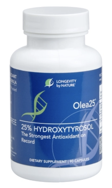 Image of Olea25 25% Hydroxytyrosol (Olive Leaf Extract) 100 mg