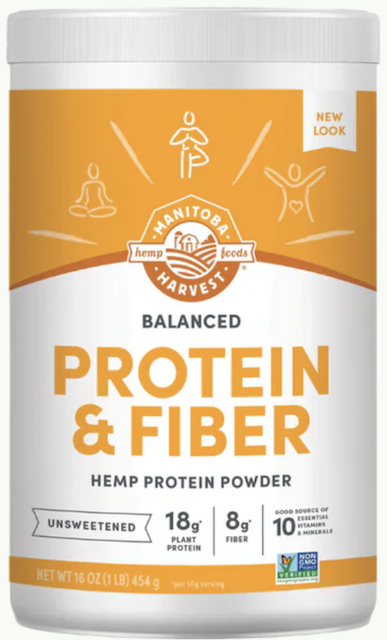 Image of Balanced Protein + Fiber (Hemp Protein) Powder Unsweetened