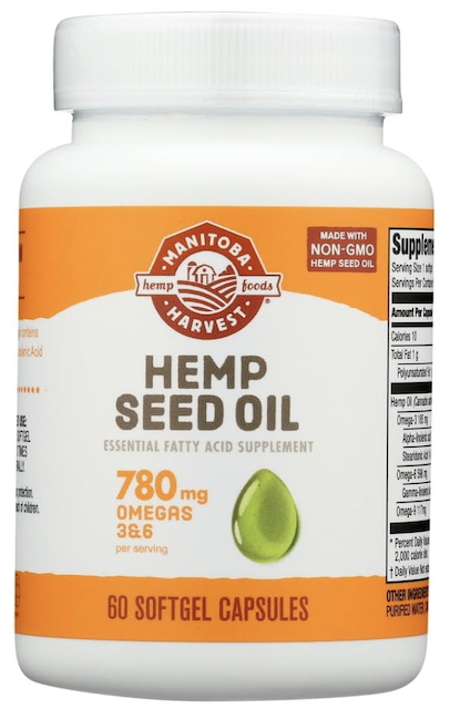 Image of Hemp Seed Oil 780 mg Softgel