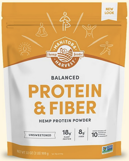 Image of Balanced Protein + Fiber (Hemp Protein) Powder Unsweetened