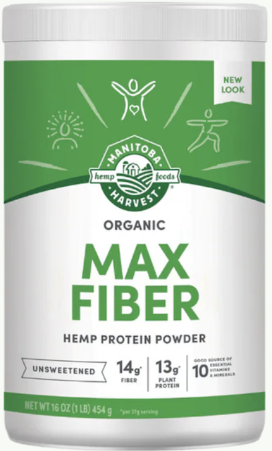 Image of Max Fiber (Hemp Protein) Powder Unsweetened Organic