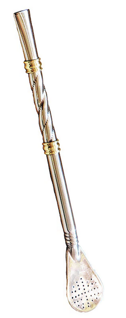 Image of Yerba Mate Bombilla (Stainless Steel) Straw