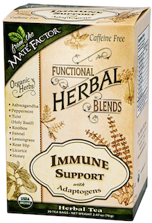 Image of Functional Herbal Blend Immune Support Tea with Adaptogens