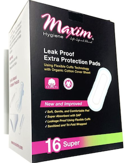 Image of Pads Incontinence/Maternity Leak Proof Super