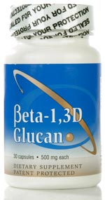 Image of Beta-1, 3-D glucan 500 mg