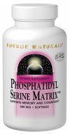 Image of Phosphatidyl Serine Matrix 500 mg